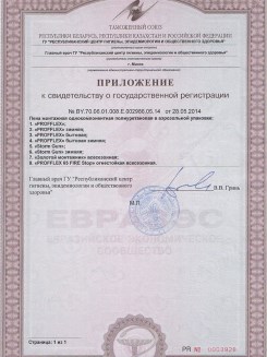 2015.03.25 Балахна - Приложение к сертификату, Профили поливинилхлоридные системы Rehau.